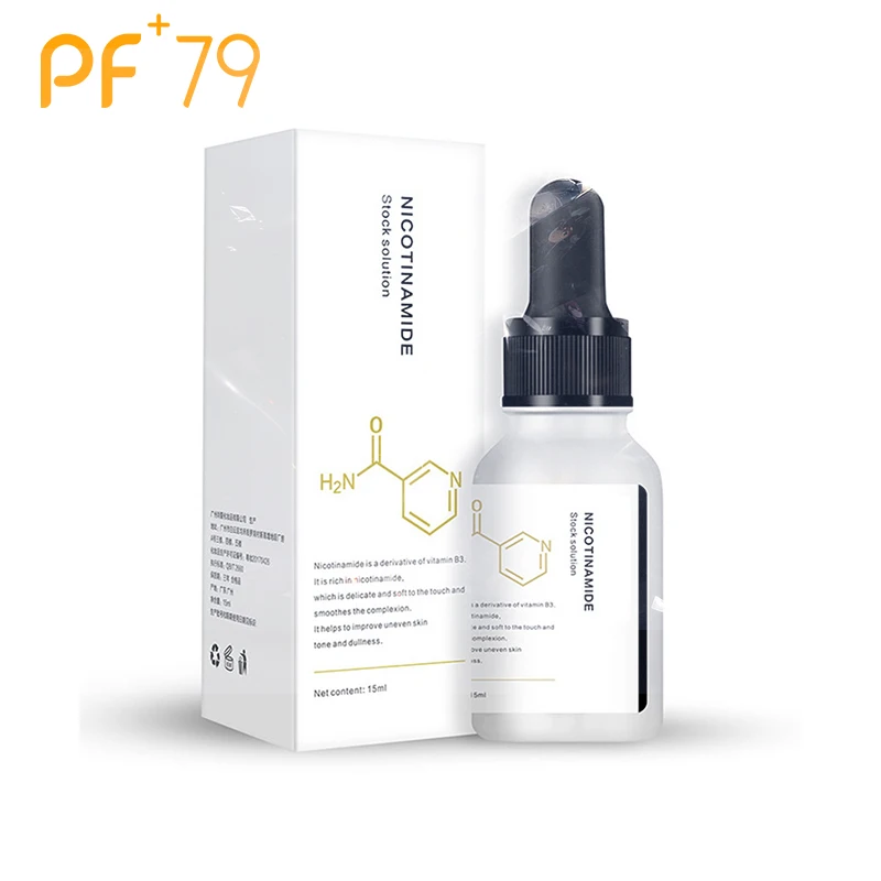 

PF79 15ml Nicotinamide Serum Shrink Solution Firming Regenerative Essence Pore Anti-Aging Moisturizing Cream hyaluronic acid