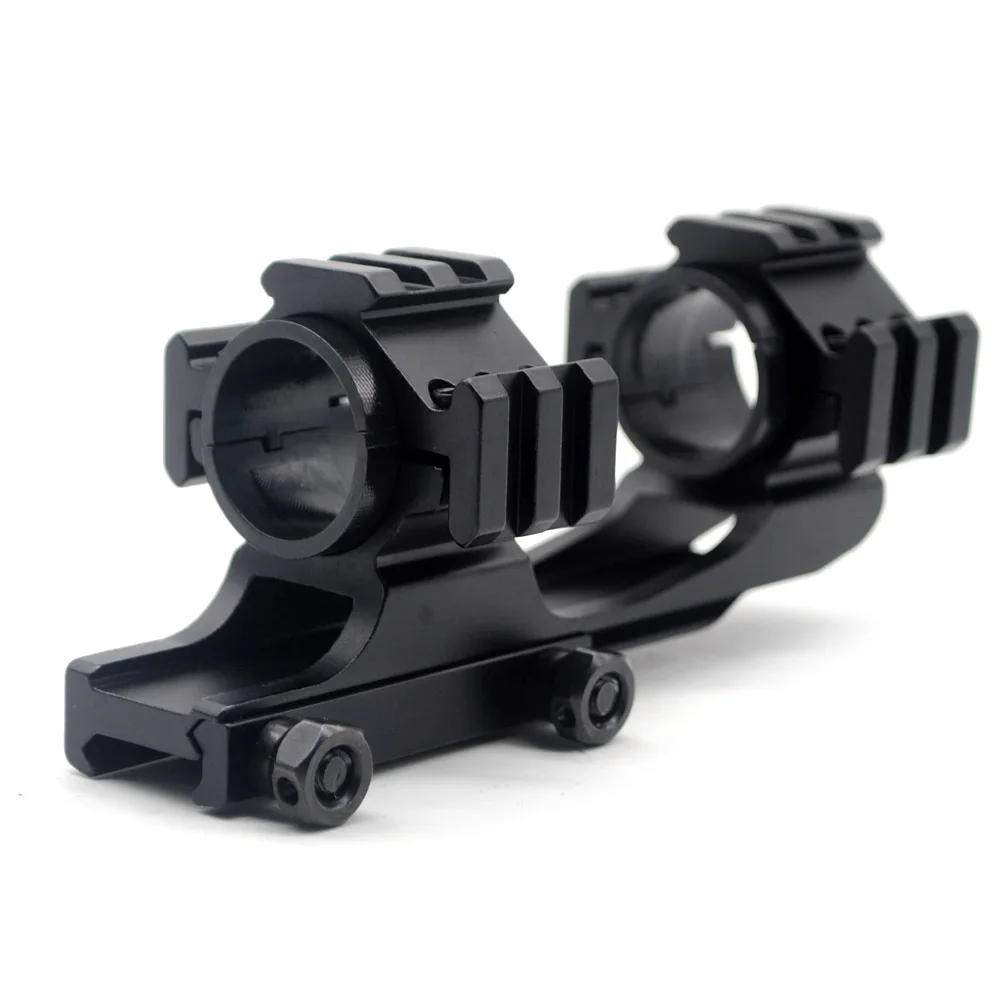 TriRock Cantilever двойное кольцо область охвата крепление для 25,4/30 мм Riflescope Quick Release с 3 боковыми Picatinny/Weaver Rail