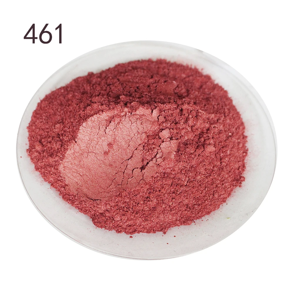 500 г розовый более красочный Слюда Порошок Пигменты с эффектом металлик краситель для ногтей Косметический лак мыло изготовление - Цвет: 461