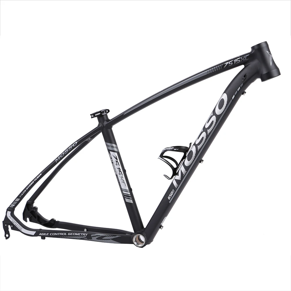 27.5er MOSSO 7515XC Mountain Bike Frame Ultralight Aluminum Alloy Frame Disc Brake Interanl