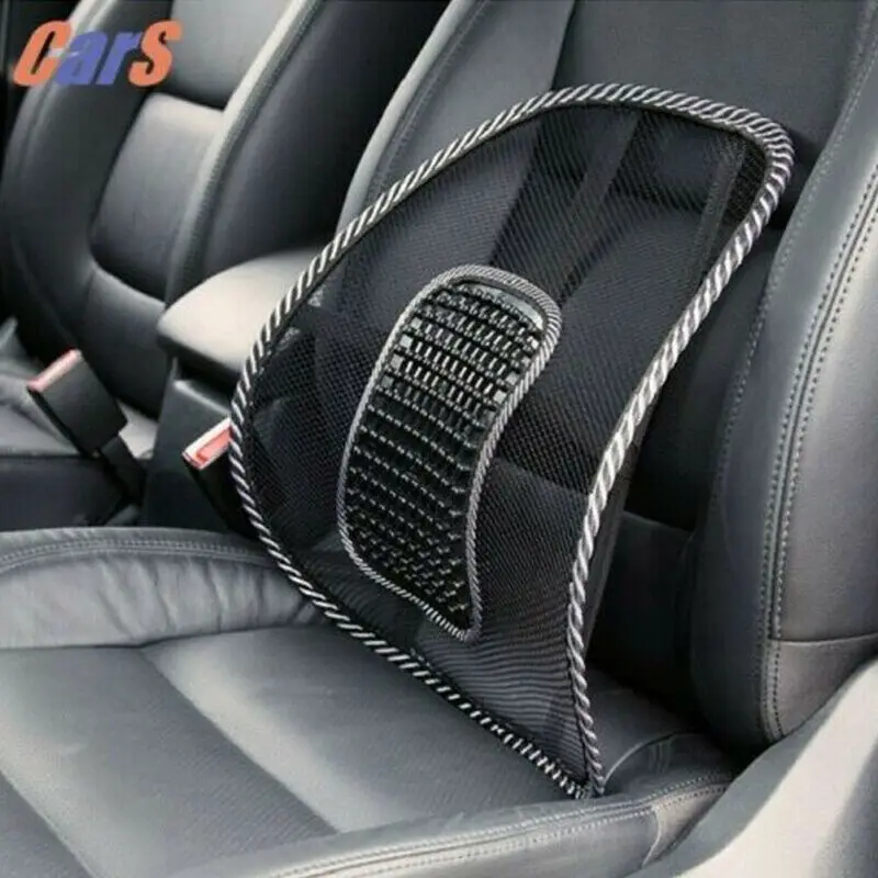 Details about   Cool Vent Cushion Mesh Back Lumbar Support Car Office Chair Truck Seat DLUX®USA 
