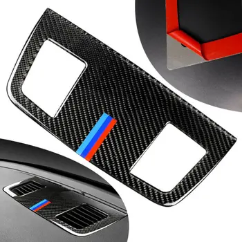 

Anti scratch Air Vent Outlet Cover Replacement Decor Carbon Fiber Dashboard For BMW E90 E92 3 Series 05-12