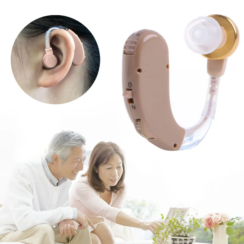 

1Pc AXON B 13 Tone Hearing Aids The Ear Sound Amplifier Adjustable Aid Behind