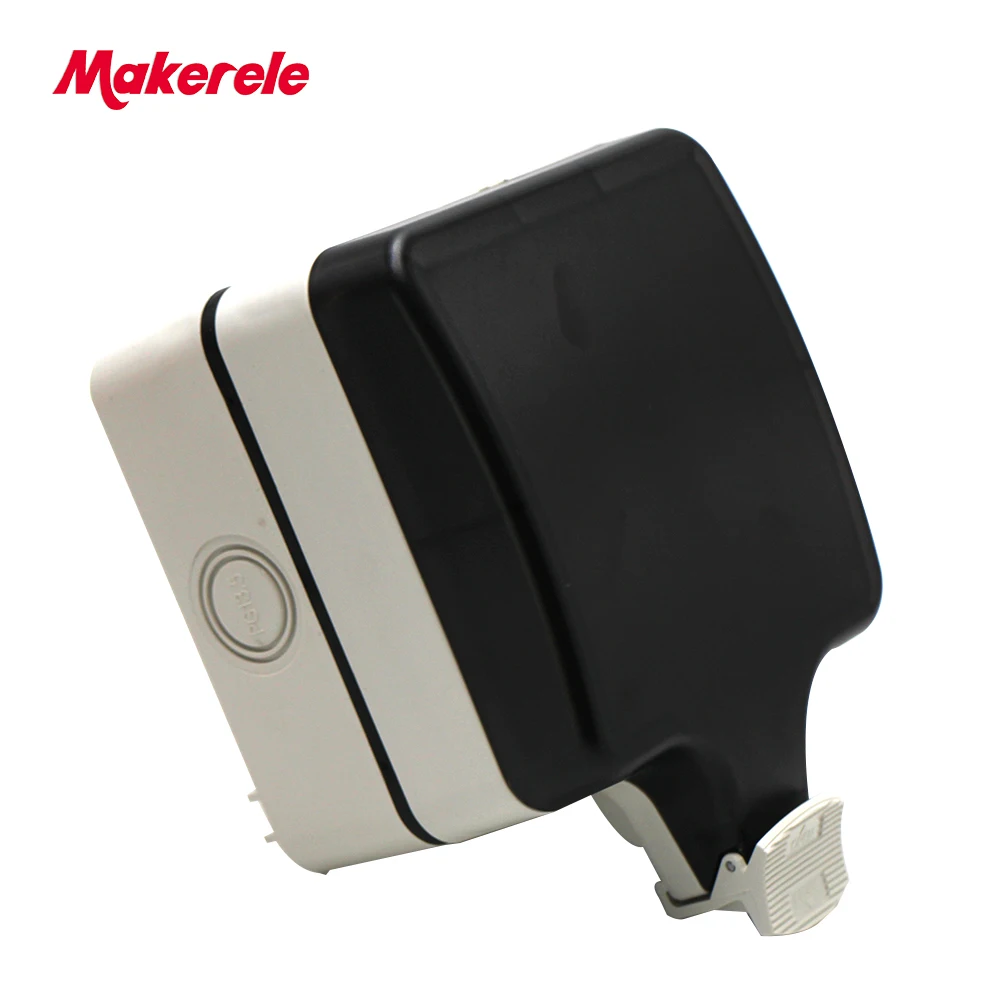 Makerele IP66 водонепроницаемая розетка настенная розетка 10A многофункциональная наружная Погодостойкая розетка с USB зарядным устройством