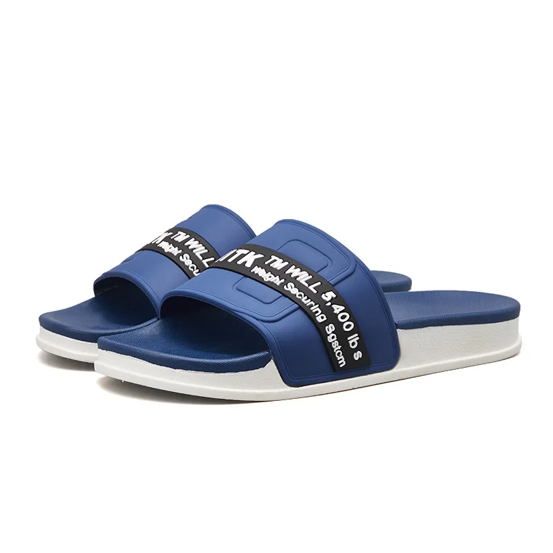 

Summer Korean-style Soft-Sole Outdoor Beach Slippers Anti-slip Men Single-strap Slipper Men's Fashion Fashion Outer Wear