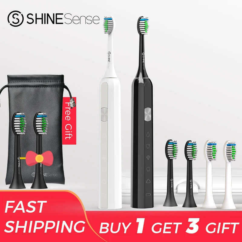ShineSense STB600 Sonic Electric Toothbrush Ultrasonic Tooth Brush Fast Rechargeable Waterproof with Travel Box for xiaomi mijia ShineSense STB600 Sonic Electric Toothbrush Ultrasonic Tooth Brush Fast Rechargeable Waterproof with Travel Box for xiaomi mijia