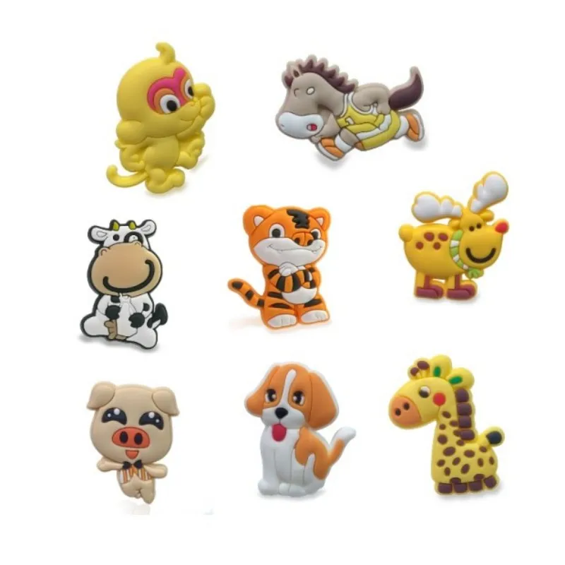 8PCS G013B 8-9 шт/партия, Человек-паук, Игра престолов, ПВХ, обувь, очаровательные аксессуары, подходят для обуви, браслеты, Croc jibz, обувь, украшения, лучшие подарки - Цвет: 8PCS G013B