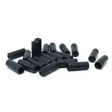 Bp-4 мм зубчатые кабели крышка 4 мм велосипедные фитинги черно-белые с узором пластиковые Горная дорога велосипед одна цена