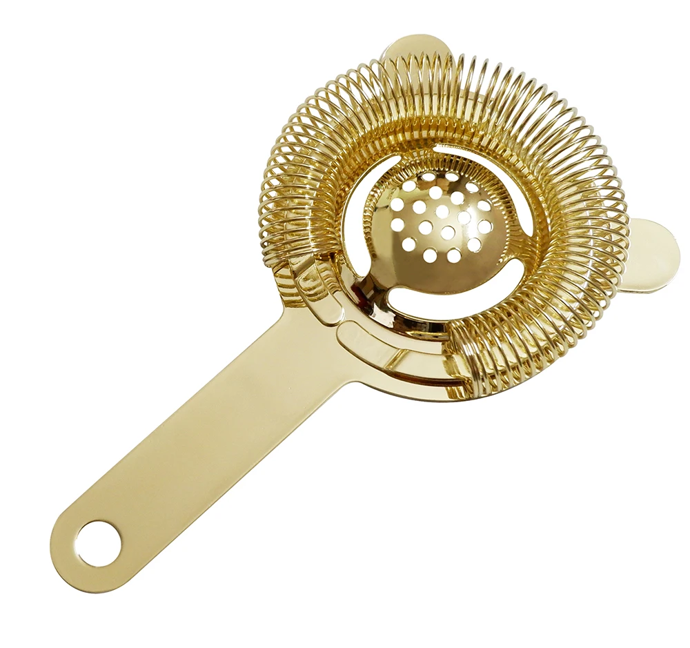 UPKOCH Cocktail Strainer Stainless Steel Bar Accessory Bar Supply Cocktail Filter for Mixologists Bartenders 