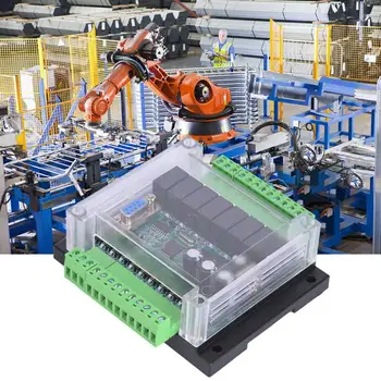 

PLC programmable controller DC 22V--28V PLC Regulator FX1N 20MR Industrial Control Board Programmable Logic Controller