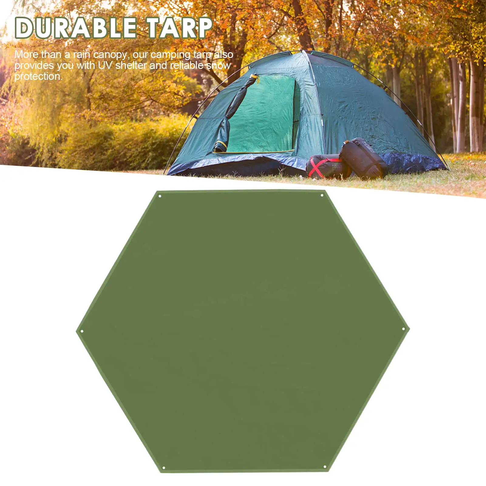 Outdoor Waterproof Camping Tarp 