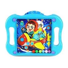 10 карт Монтессори ручной баланс бисера игрушечный шар для детей интеллектуальные игрушки