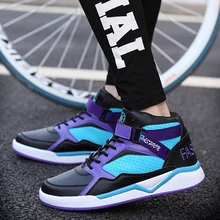 ВВС № 1 aj1 мужские туфли обувь, плотно сидящая на ноге конуса обувь с высоким берцем в Корейском стиле, визуально увеличивающие рост, из вельвета; комплект из толстовки с Баскетбол обуви