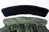 B15 fur collar winter thick nylon flight jacket WW2 men's bomber jackets 4