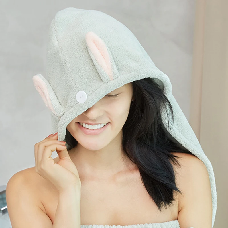 Волшебное быстросохнущее полотенце из микрофибры для волос женщин и девушек