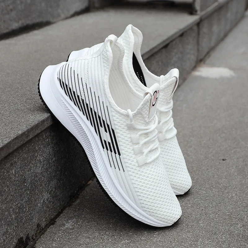 Мужская Рабочая обувь neakers модные легкие дышащие мужские ботинки со стальным носком для промышленной и строительной работы