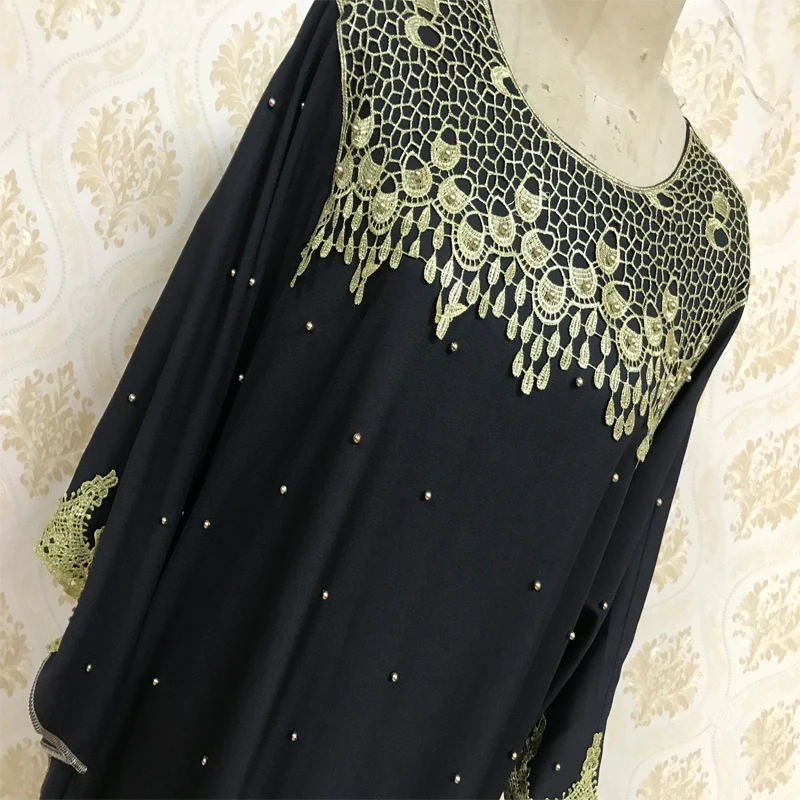 F836 Aliexpress sells Muslim embroidered bat robes sold directly on ebay