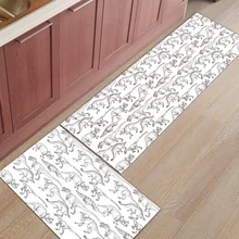 2 шт. Коврики для кухни ручная нарисовка двери динозавра коврики для входного пути ванная комната Гостиная дверные коврики домашний декор