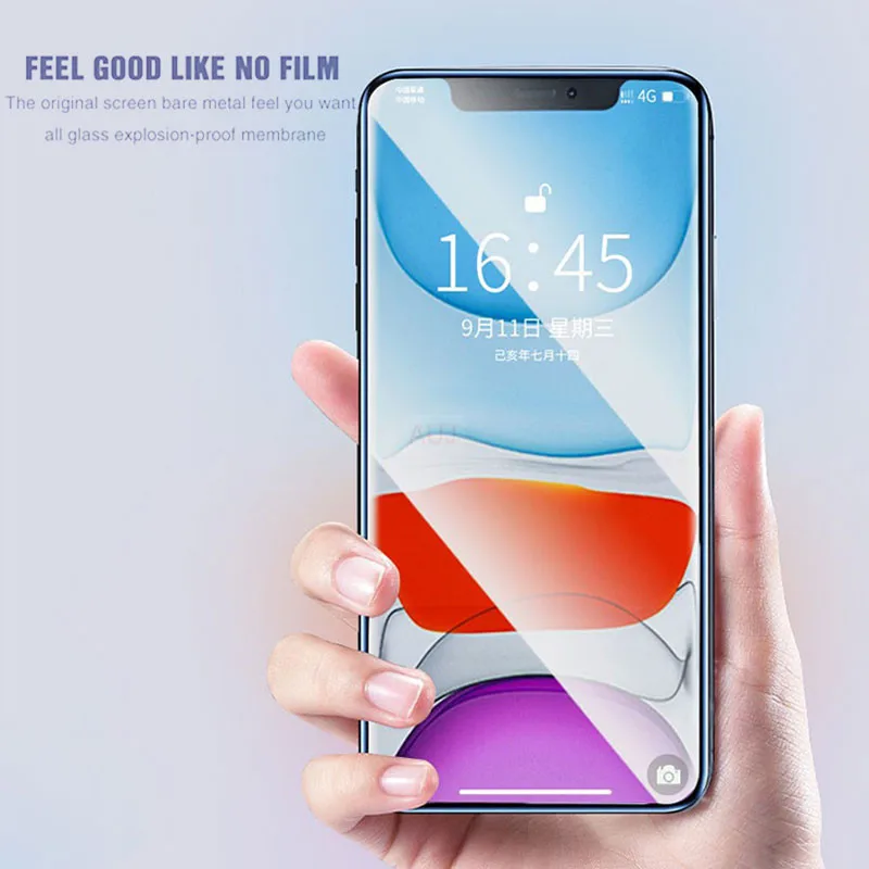3 шт. закаленное стекло для iPhone 11 Pro Max защита экрана 11 Pro Защитное стекло для iPhone XR X XS MAX стекло на iPhone 11