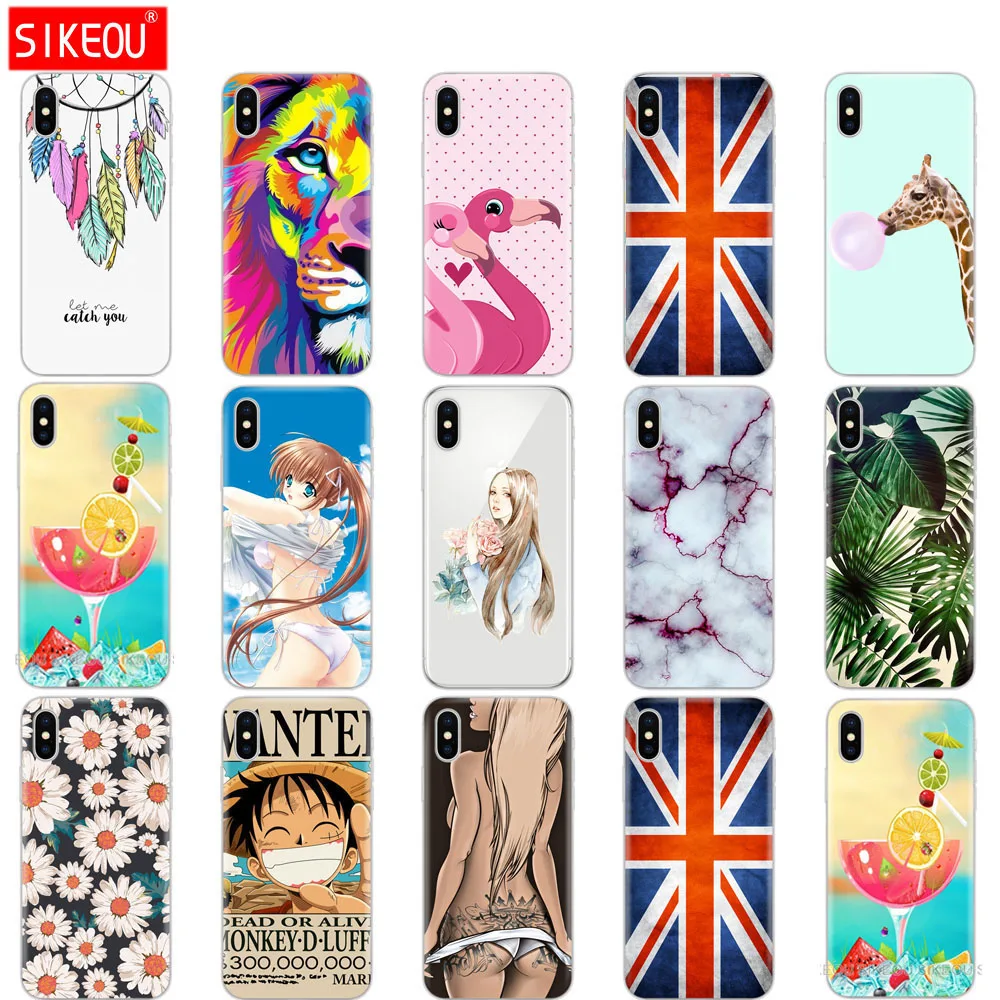 Для iPhone 5 Чехол 4 0 дюймов милые Капа для 5S чехол из силикона/ТПУ SE телефонные