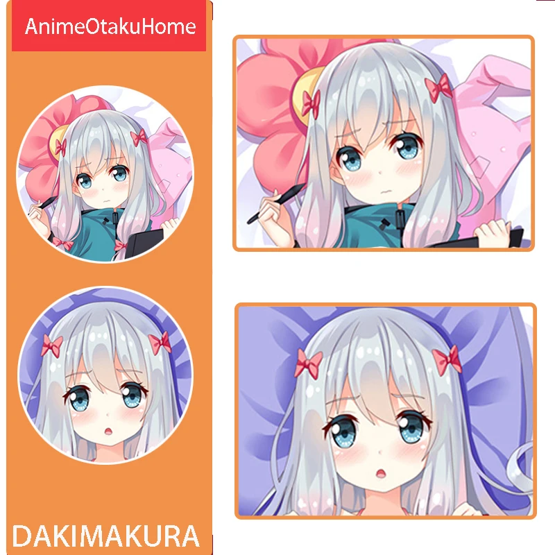 Аниме Eromanga-Sensei Izumi Sagiri Eromanga Sensei наволочка для подушки обнимающая подушка тела