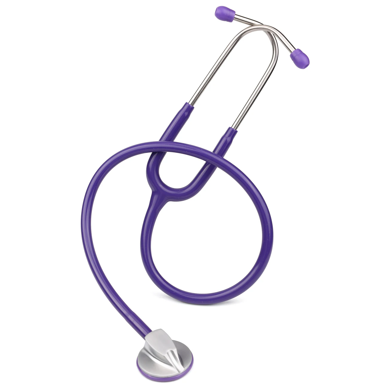 Purple Профессиональный медицинский доктор стетоскоп медсестра студентка ветеринарное устройство медицинского оборудования сердечно-легочная кардиологическая Одиночная голова стетоскоп - Цвет: Purple