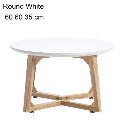 Round White 60 60 35 Журнальный столик Азия японский стиль мебель для балкона гостиная низкий пол прямоугольный твердый деревянный плавающий оконный стол - Цвет: Round White 60 60 35