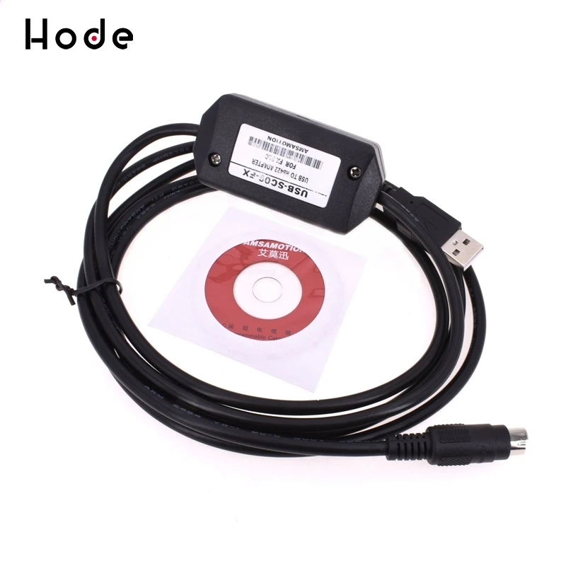 

PLC Cable USB SC09-FX MELSEC SC-09 USB-FX Compatible with Mitsubishi BSG