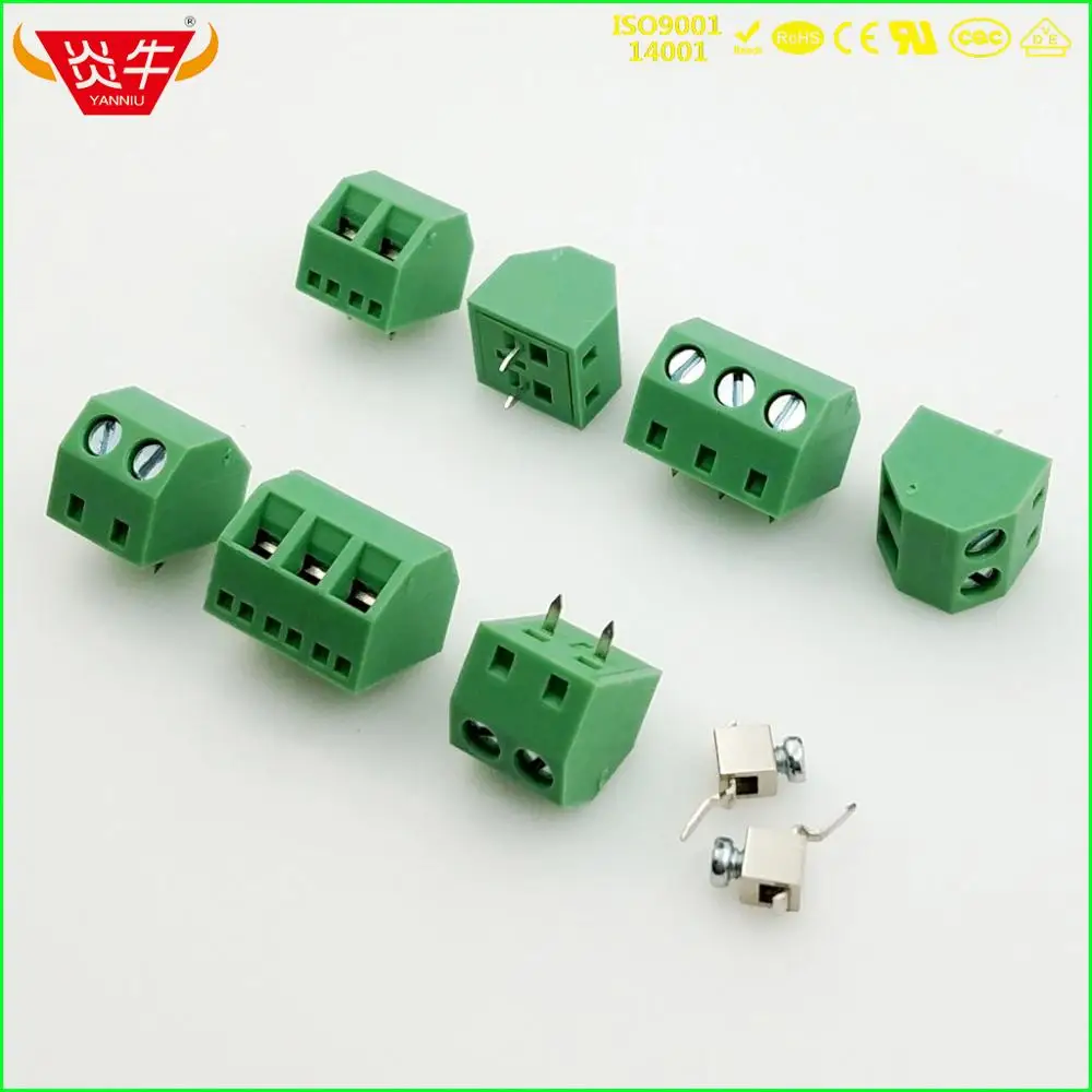KF127S 5,08 2P~ 12P PCB универсальные Винтовые клеммные блоки DG127S 5,08 мм 2PIN~ 12PIN SMKDSN1, 5/2-5,08 1869211 PHOENIX DEGSON KEFA