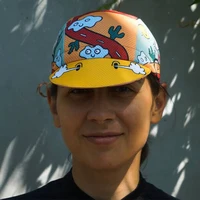 New Classical Big Mouth Cycling Caps OSCROLLING Gorra Ciclismo Unisex 2