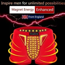 Для мужчин трусы-боксеры Для мужчин магнитное нижнее белье функция здравоохранения с дышащей сеткой Магнитная терапия шорты Для мужчин, трусы-боксеры с изображением энергии шорты