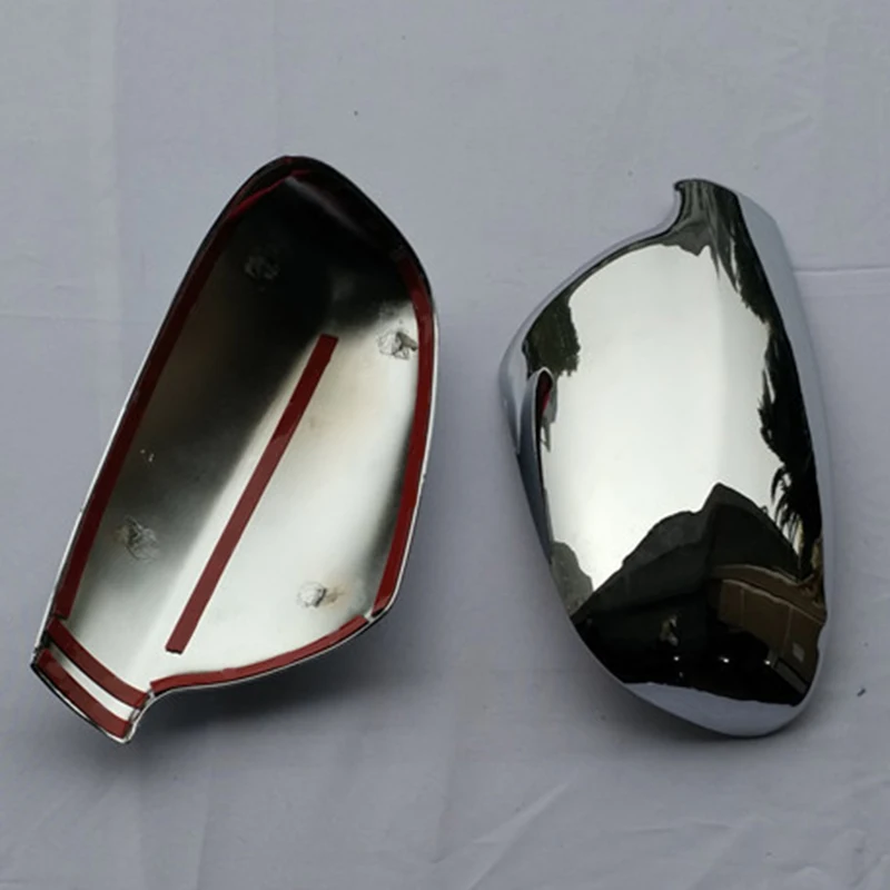 Для Peugeot 307 дверь боковое зеркало хромированное покрытие крышка заднего вида