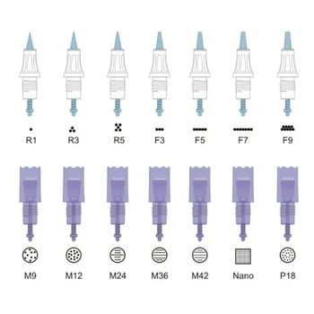 

100pcs R1/R3/R5/F5/F7 of New Artmex V6/V8/V9/V11 Panel Control Tattoo Machine For Permanent Makeup Eyebrows Lip