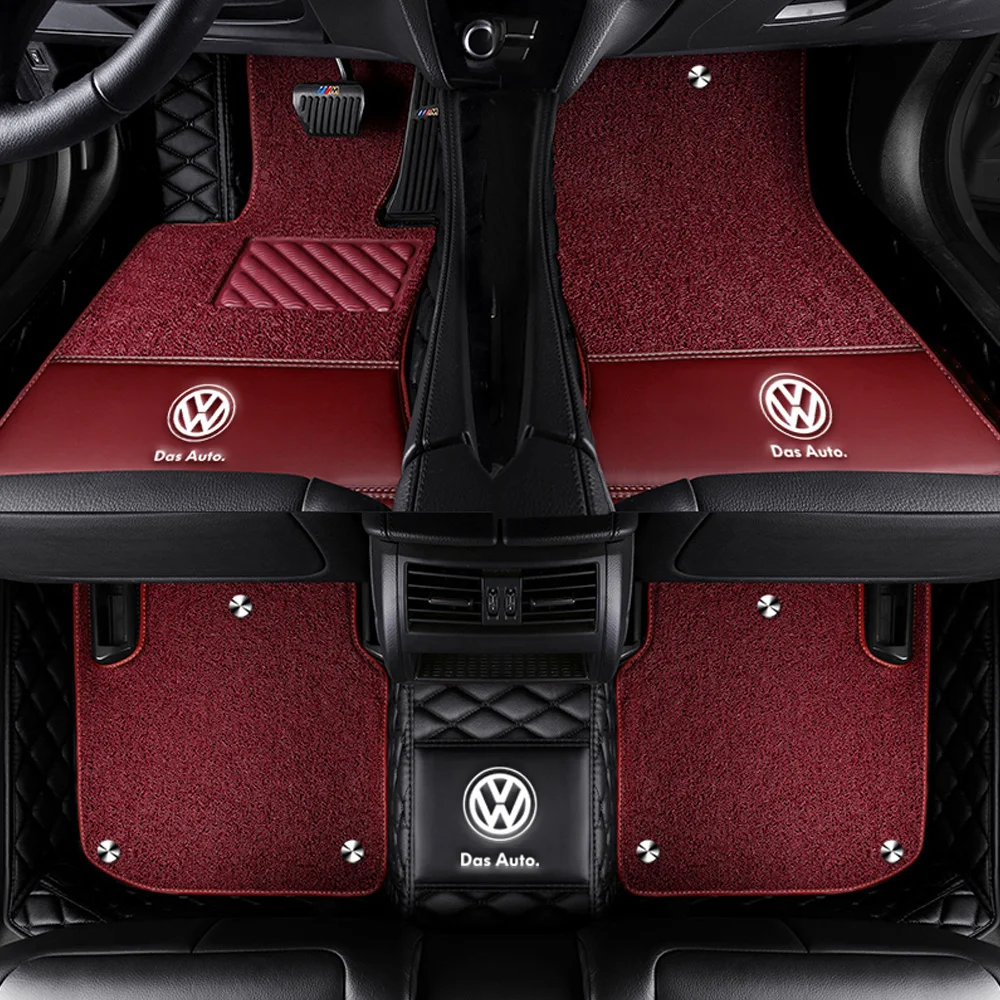 

Car floor mats with Logo/Brand Logo for Honda Accord 6th 7th 8th 9th generation full cover case car-styling carpet rugs liners (