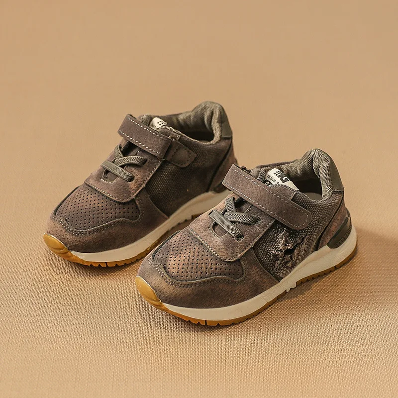 

1-3 Years Old Baby Shoes 2018 Spring New Style BOY'S Anti-slip Athletic Shoes Girls' Casual Shoes Soft Bottom Running Shoes Fash