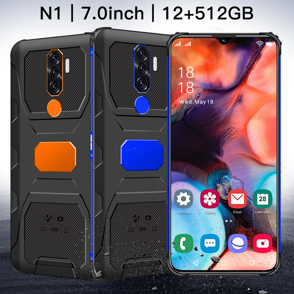 Bsone 5 5-дюймовый Ультра HD смартфон 32 Мп + 50 МП 7 0 мАч противоударный и