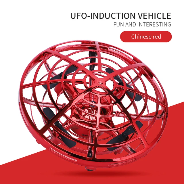 Induction UFO RC Helicopter Infraed Hand Sensing Aircraft Electronic Model Quadcopter flayaball Small drone Toys For Children