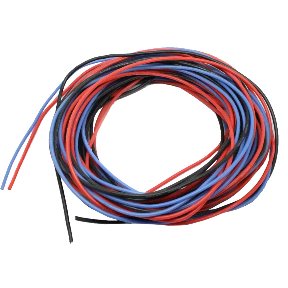 

45ft Practical Accessories Servo Wire Heat Resistant Flexible Silicone Safe 22AWG Stranded Copper Plated Insulated Soft