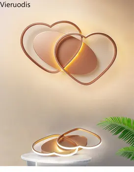 

Modern LED Ceiling Lights Nordic Aluminum Creative Luminair for Living Room Kids Room Home Decoration White/coffee Finnish