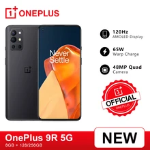 Global Rom OnePlus 9R 9 R 5G Smartphone 8GB 128GB Snapdragon 870 120Hz AMOLED Display 65W Warp 48MP Quad OnePlus Official Store