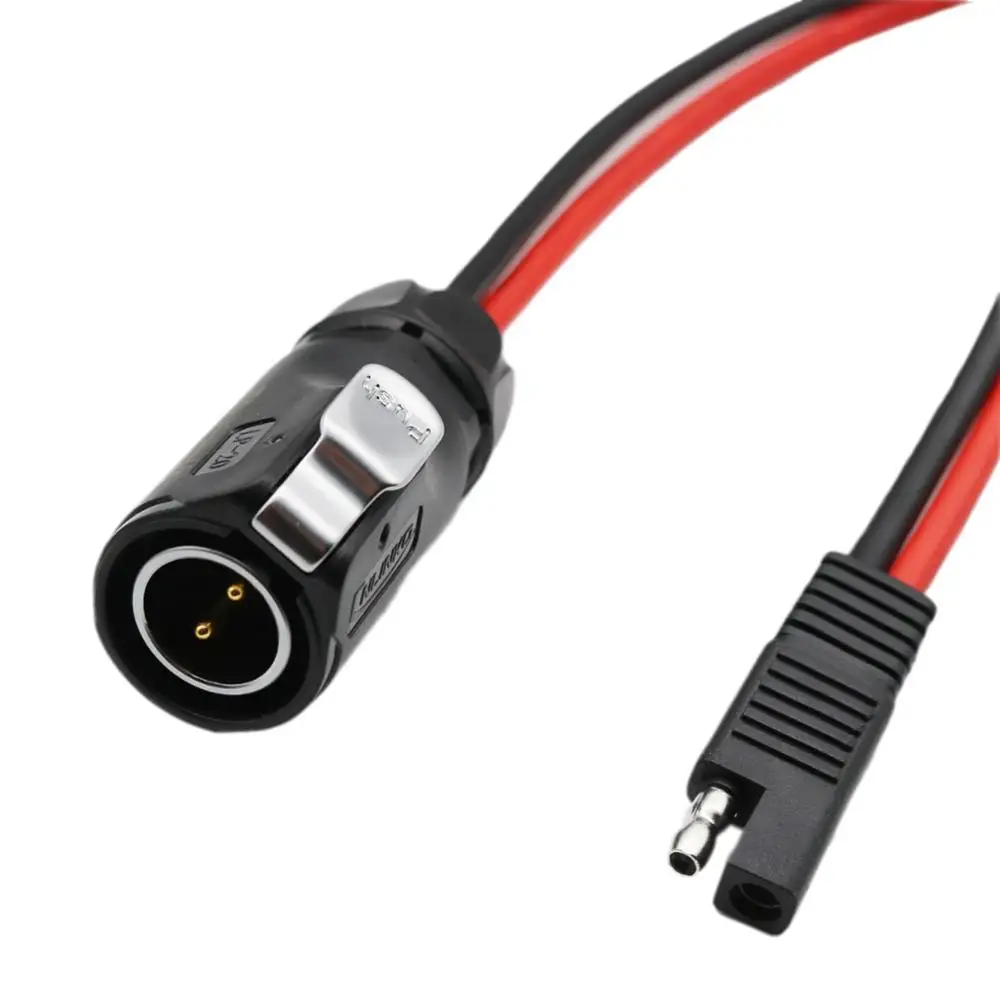 10AWG SAE Кабель-адаптер до 2 Pin мощность промышленный круговой разъем для панели солнечных батарей чемодан фуррион, Форрест речной RV's Industr
