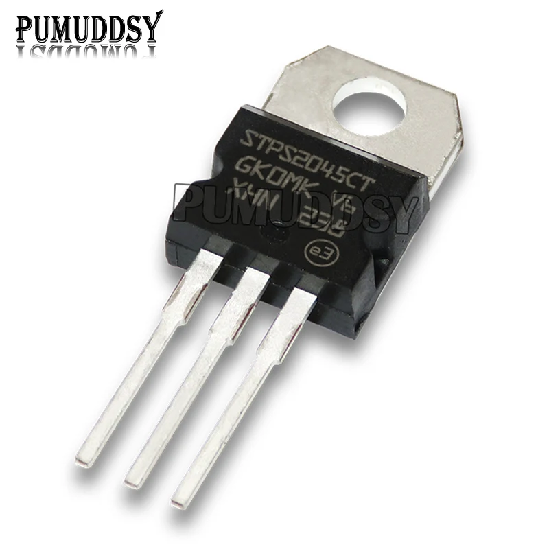 10PCS STPS2045CT TO-220 STPS2045 45V 20A | Электронные компоненты и принадлежности