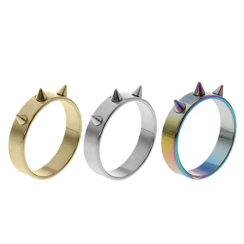 Anillo de autodefensa portátil, armas para dedos, supervivencia, exteriores, cristal de emergencia, rotura, Punk, Protector, envío directo