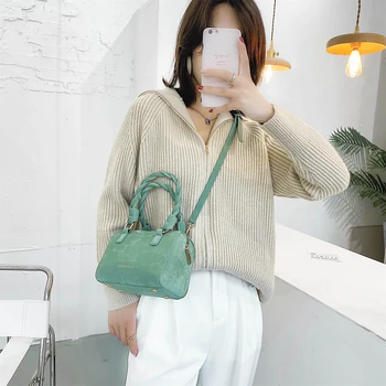 

Solid Color Shoulder Messenger Bag Fashion Simple PU Leather Crossbody Bags Women Handbags Totes Bags Clutch Bag