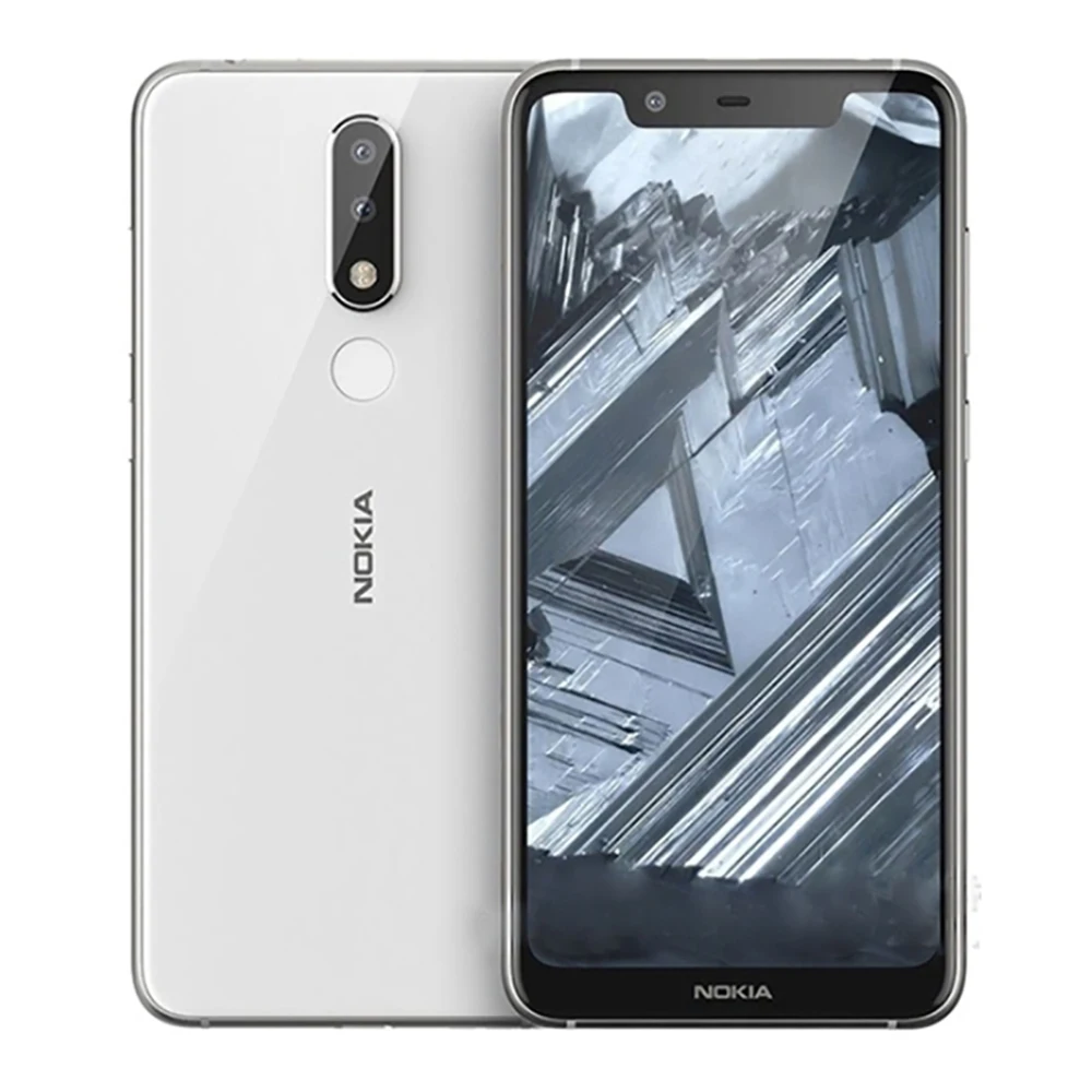 Original Nokia 5.1 Plus 4G LTE MobiIe Phone Unlock Nokia X5 CellPhone Dual SIM Card 5.86'' 3GB+32GB 13MP+5MP Android SmartPhone iphone 11 refurbished Refurbished Phones