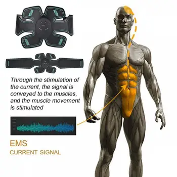 

Smart EMS Waist Trainer Electric Muscle Stimulator Wireless Buttocks Abdominal ABS Stimulator Fitness Body Slimming Massager