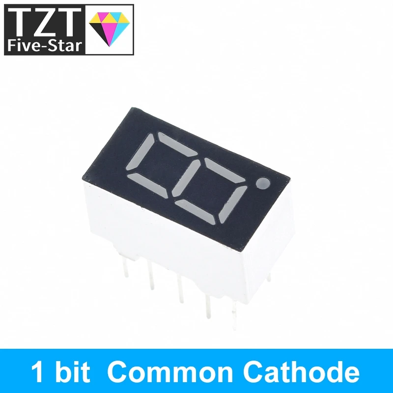 1/3PCS 0,36 Zoll LED-Anzeige 7 Segment 1 Bit/2 Bit/3 Bit/4 Bit Ziffernröhre Rot Gemeinsame Kathode/Anode Digital 0,36 Zoll LED – Detail 7