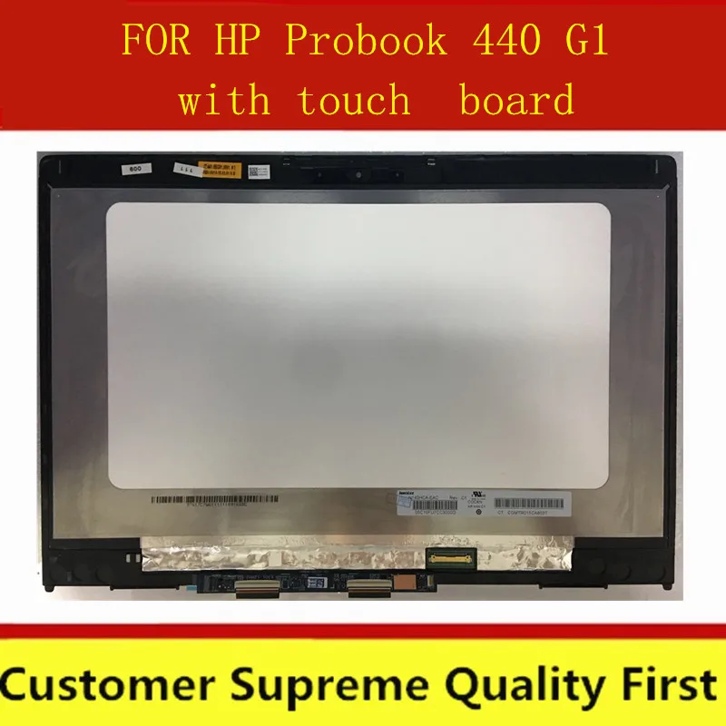 Оригинальный ЖК-экран 14 дюймов для HP Probook 440 G1 светодиодный сенсорный дигитайзер