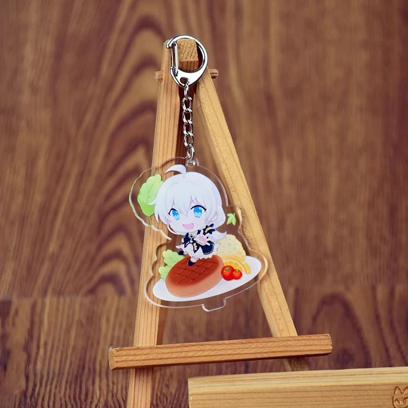 Аниме Honkai Impact 3 Yae Sakura Rita Seele Theresa Bronya Райден Мэй Косплей акриловый Декор игрушка брелок сумки Подвеска игрушка подарок - Цвет: 06