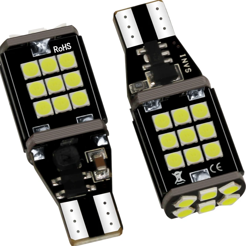 T15 светильник лампа s W16W 4014 45smd Canbus OBC безошибочный светодиодный фонарь заднего